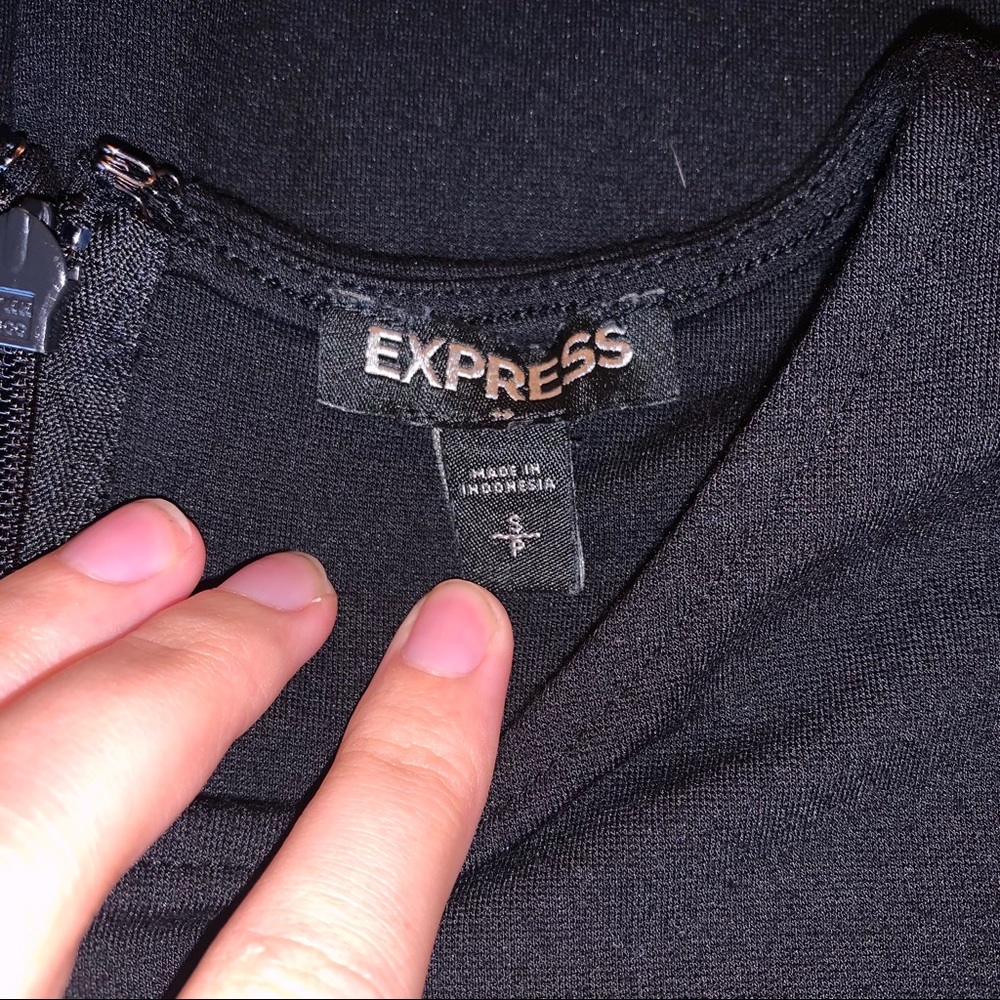 Express - Basic Black Dress - Size S - image 4